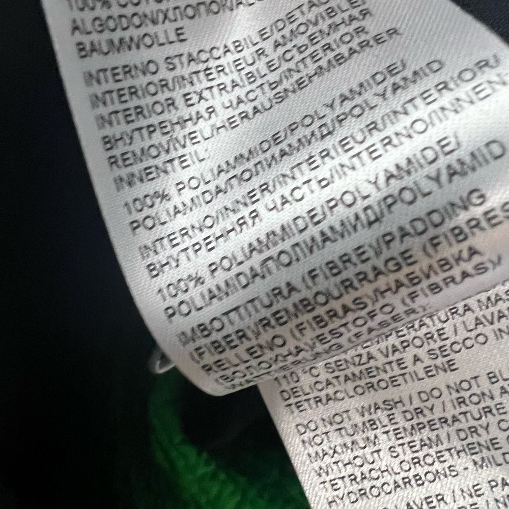 Bottega Veneta 2 in 1 Parka Coat Nylon Black Green Men’s Medium $6,700 - Picture 6 of 9